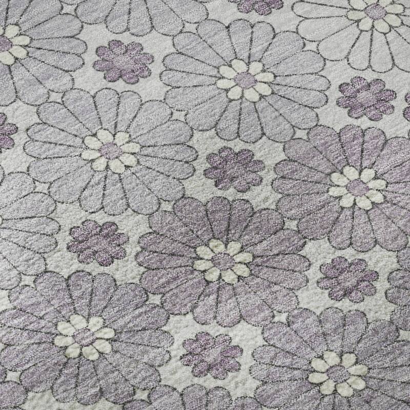 Premium Washable Super Soft Whimsy Mosaic Mayfield Rug