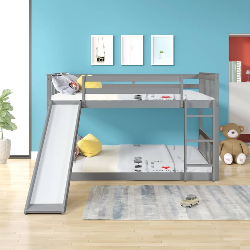 Full over Full bunkbed with Slied