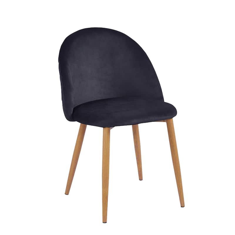 Porthos Home Jailyn Dining Room Chairs Set Of 2, Velvet And Metal