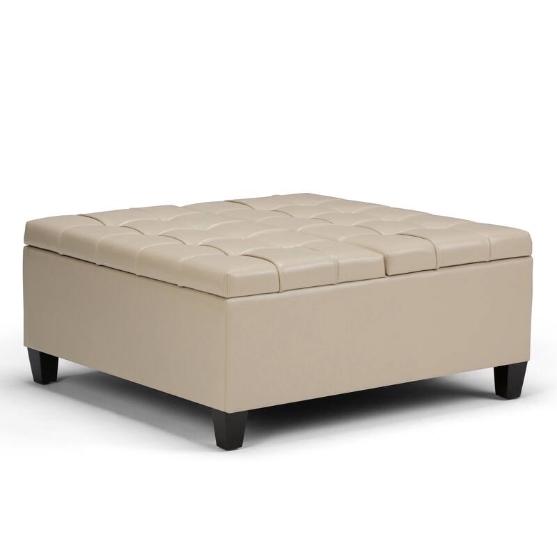 Coffee Table Storage Ottoman