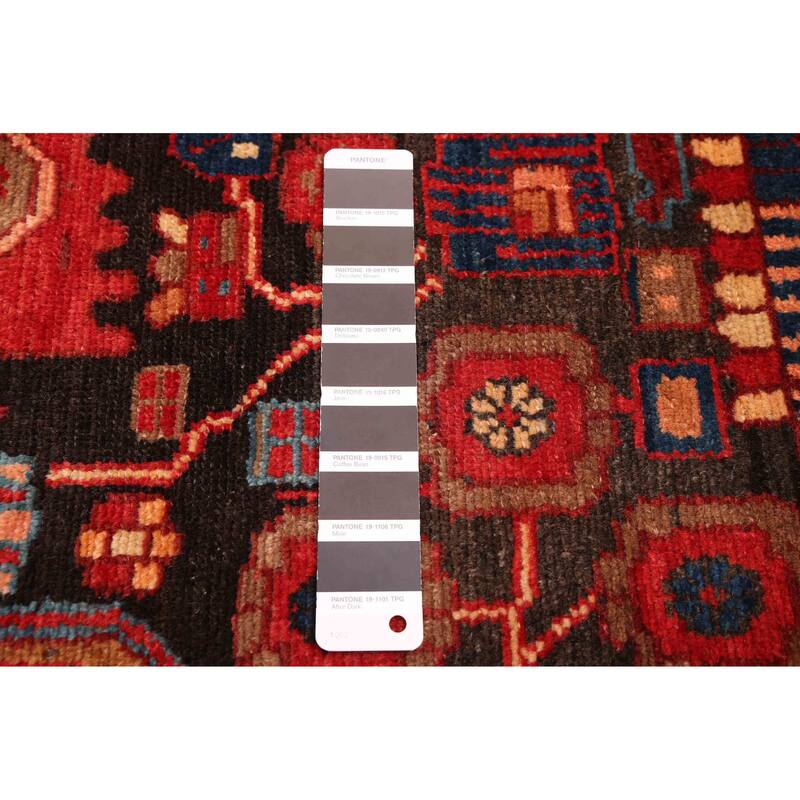 ECARPETGALLERY Hand-knotted Konya Anatolian Black, Red Wool Rug - 4'10 x 7'0