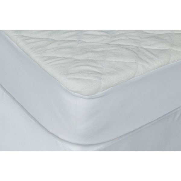 slide 2 of 2, 5" Waterproof Bamboo Terry Cloth Crib Mattress Cover - 28" x 52" - 9 W x 3 D x 12 H