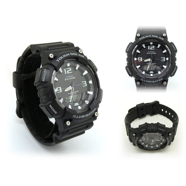 casio self charging watch