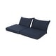 preview thumbnail 17 of 51, Bladen Loveseat Cushions by Christopher Knight Home Navy Blue
