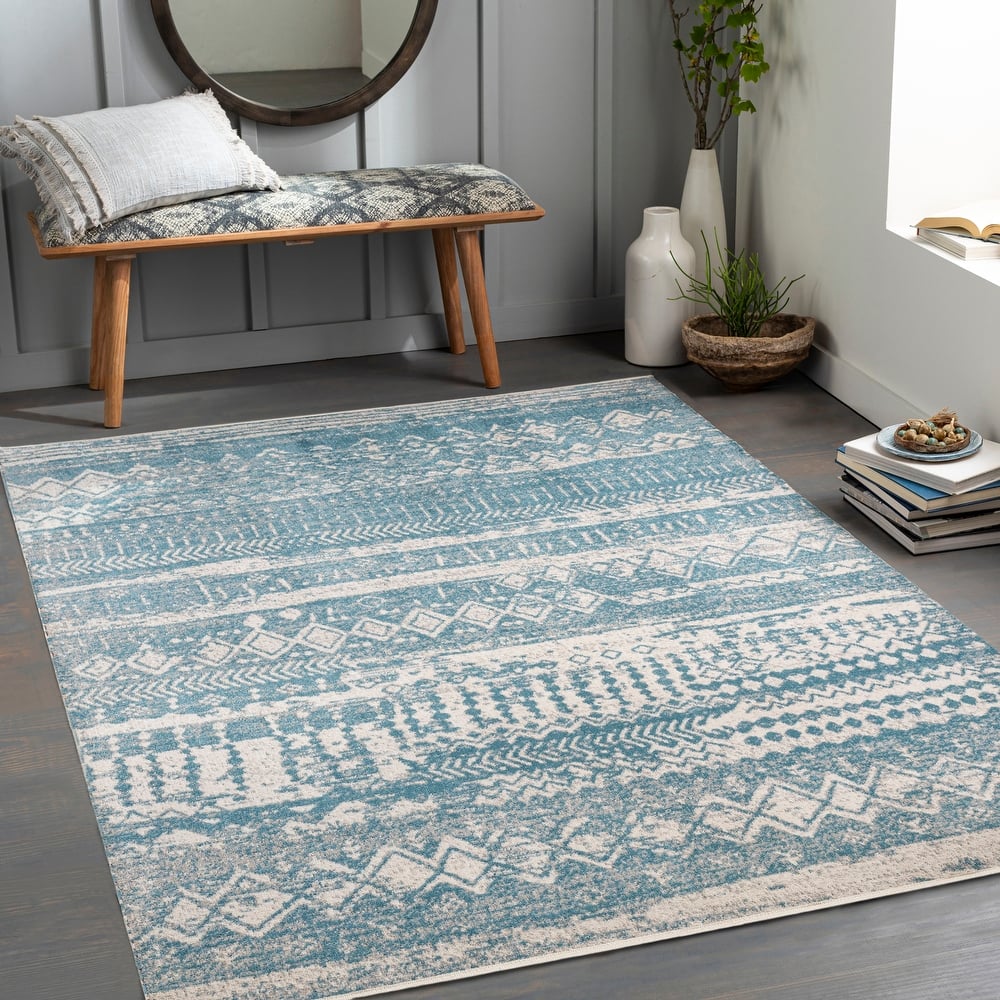 Livabliss Trina Bohemian Machine Washable Area Rug