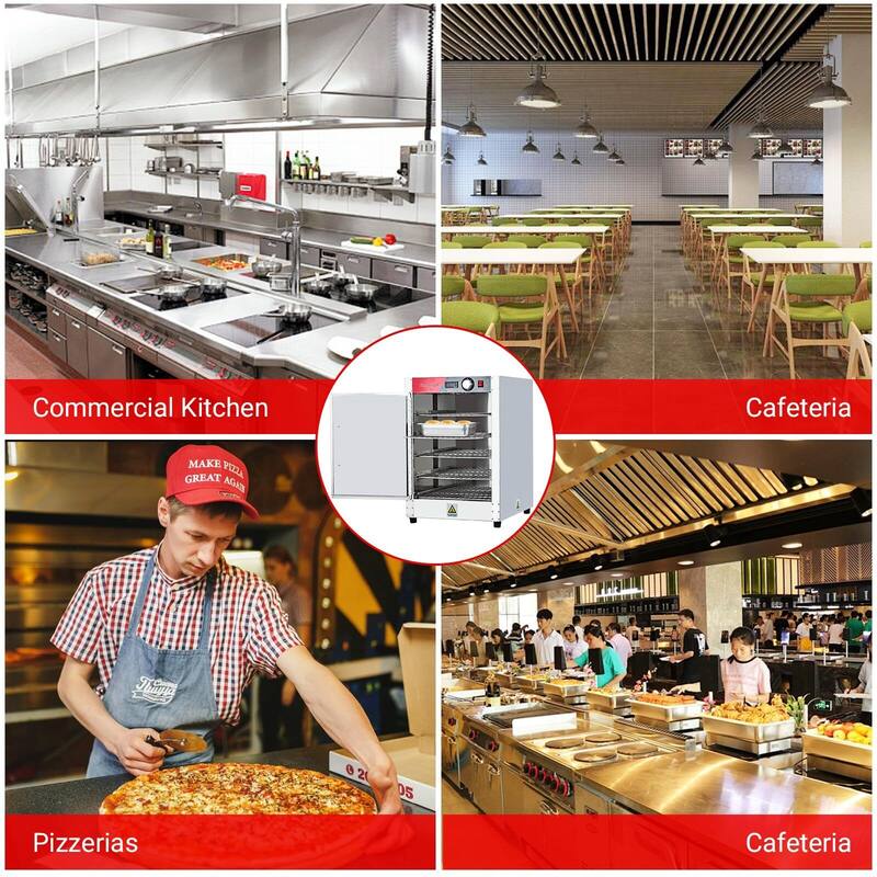 Food Warming Cabinet - Hot Box Food Warmer, 850W