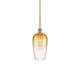 Option Brushed Brass / Amber