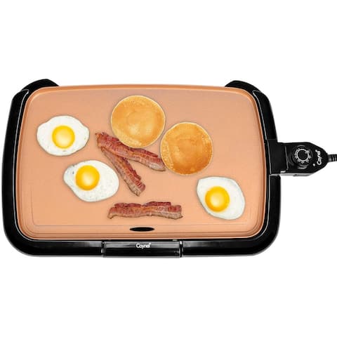 Caynel 16 inches Professional Electric Griddle with Smoke less Non-Stick Coating