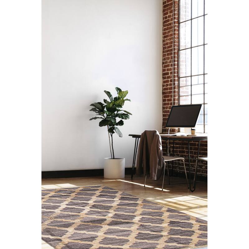 Ankara FW Grey Kilim 5'2" x 8'0" - 5'2 x 8'0