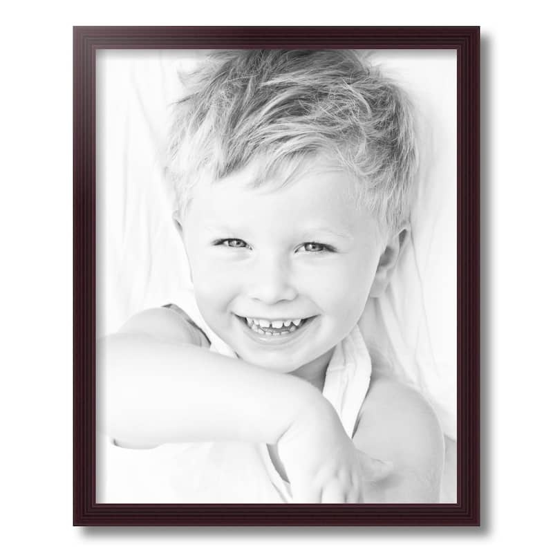 ArtToFrames Classic Waves 16x20 Inch Picture Frame, 1.00 Inch Wood Poster Frame Available in Multiple Colors (60823-16x20)