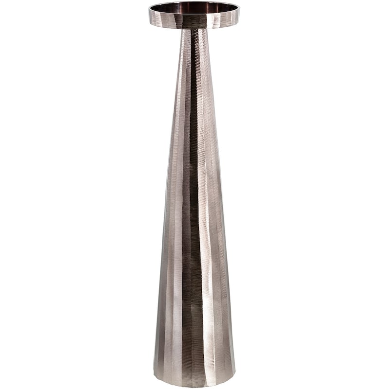 Artistic Weavers Louisa Modern Aluminum Candle Holder Set (2 Pieces) - 5.25" x 5.25" x 20.25"