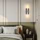 preview thumbnail 48 of 96, KAYLA Modern Glass Wall Sconces, Indoor Wall Lighting Wall Light Fixtures, Vanity Light with Glass Shade(2-Sets)