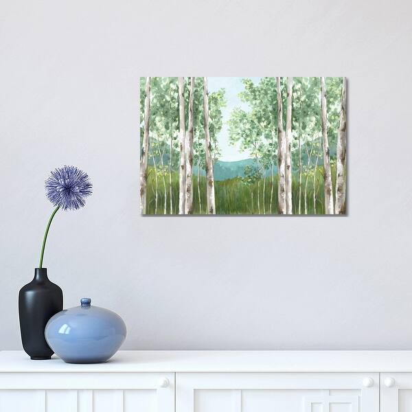 slide 2 of 3, iCanvas "Behind Mountains" by Eva Watts Canvas Print 12x18x1.5