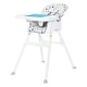 preview thumbnail 3 of 3, Baby Trend Adapt PLUS 6-in-1 EZ Clean High Chair to Toddler Chair, Orbits White - Multi