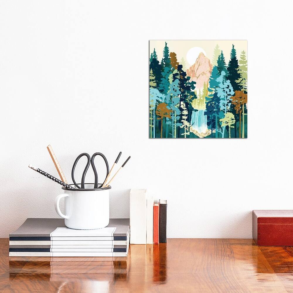 iCanvas "Forest Falls" by SpaceFrog Designs Canvas Print