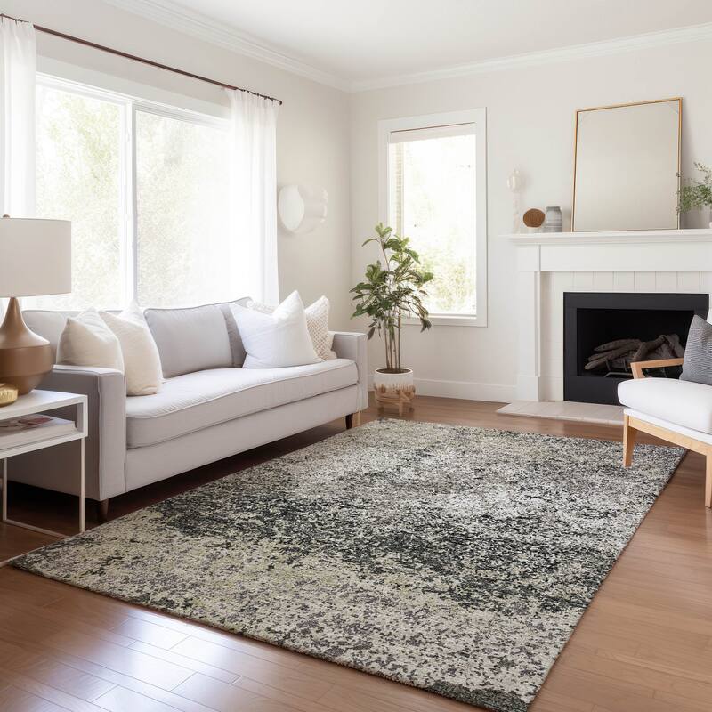 Premium Washable Super Soft Modern Solid Mayfield Rug