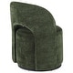 preview thumbnail 18 of 18, Harjo Velvet Upholstered Swivel Accent Chair