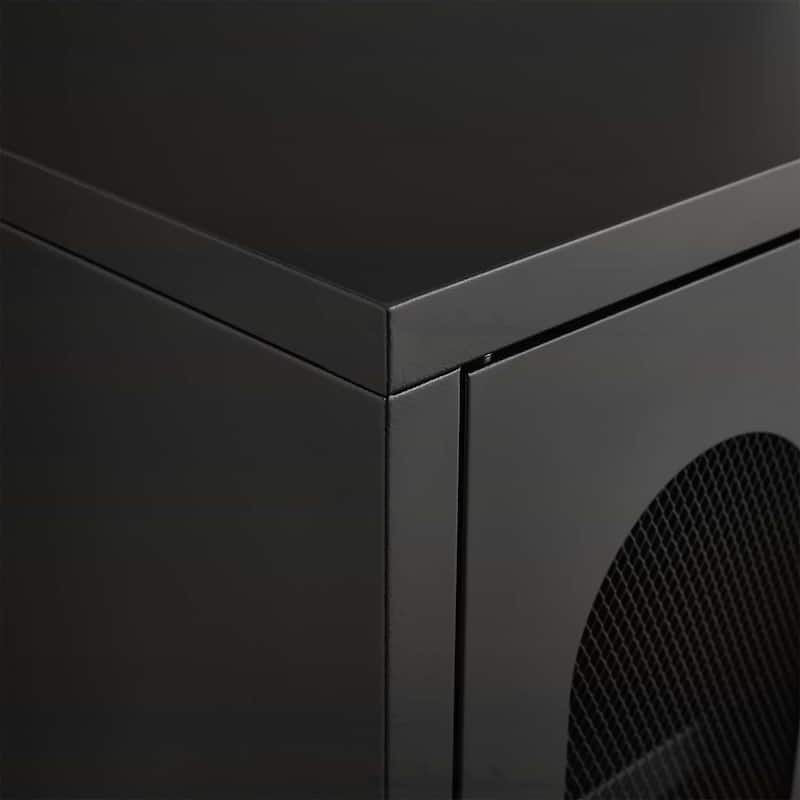 Modern Minimalist Double Door Shoe Cabinet