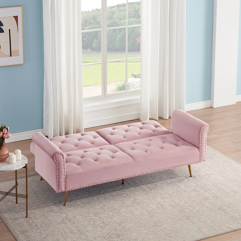 69.7 inch velvet sofa