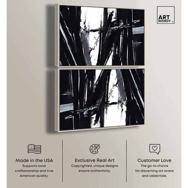 Nocturnal Alloy Canvas by Art Remedy