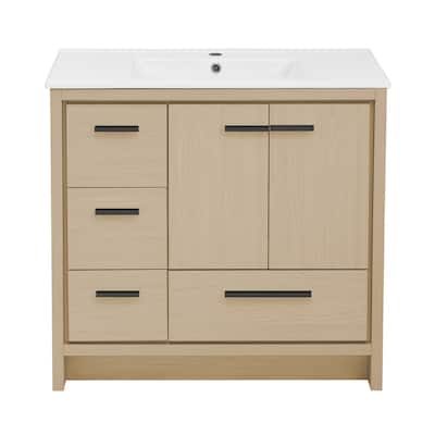 Swiss Madison SM-BV750 Virage 37" Free Standing Single Basin Vanity