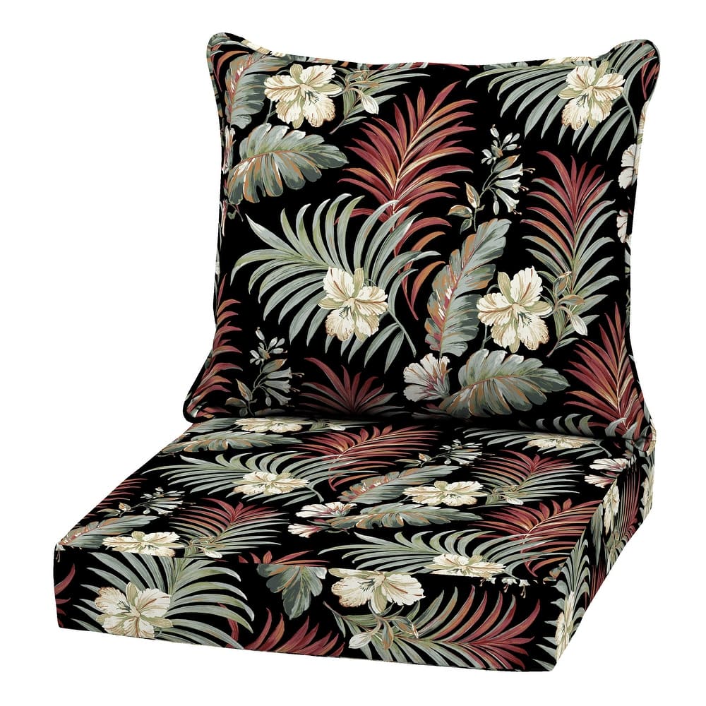 ARDEN Outdoor Deep Seat Cushion Set, 22 in x 24 in