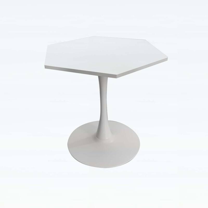 Modern Hexagonal Table,Ideal for Living Room,Kitchen,and Dining Area