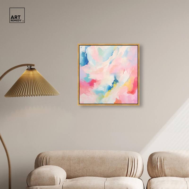 Cotton Candy Clouds II Canvas by Art Remedy