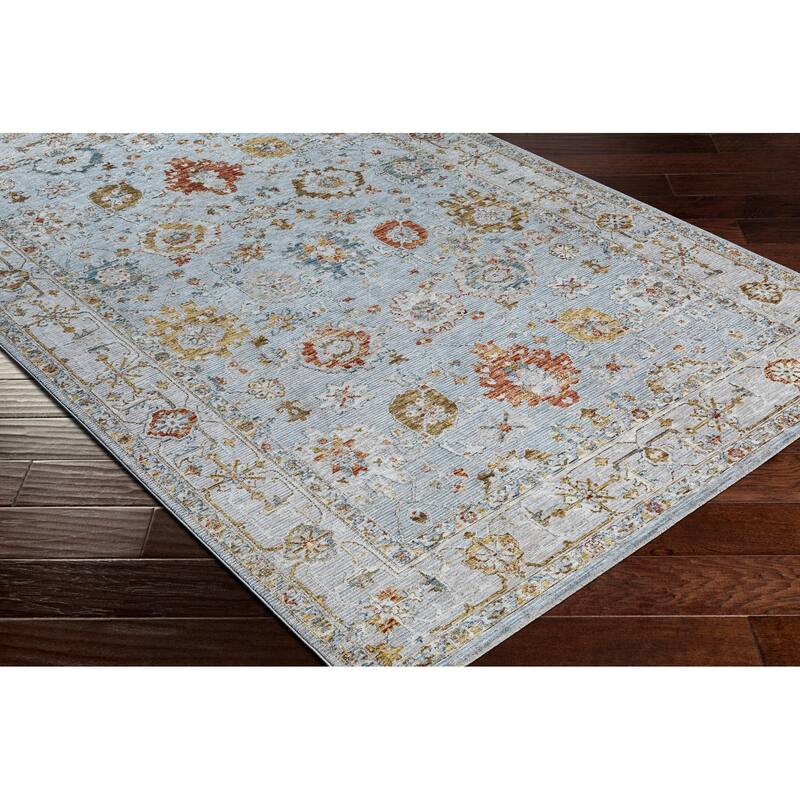 Livabliss Traditional Reina Medallion Area Rug