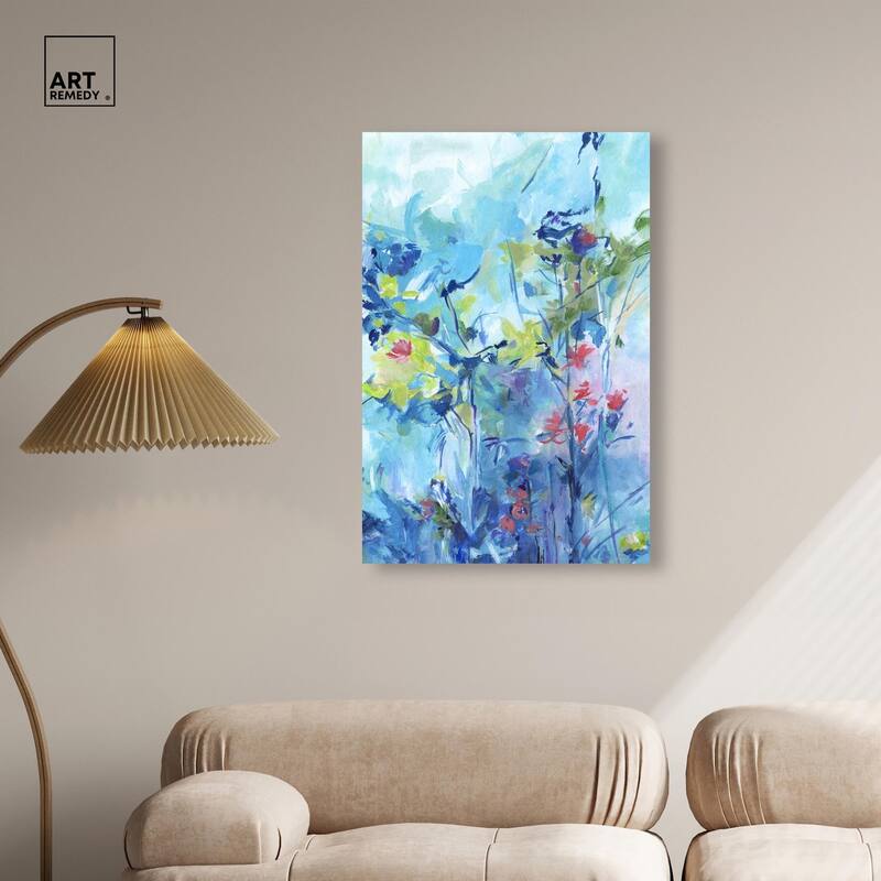Heavenly Blue II Canvas by Art Remedy, Gallery Wrapped
