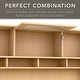 preview thumbnail 83 of 81, Cabot 60W L-Shaped Desk with Hutch and Storage by Bush Furniture