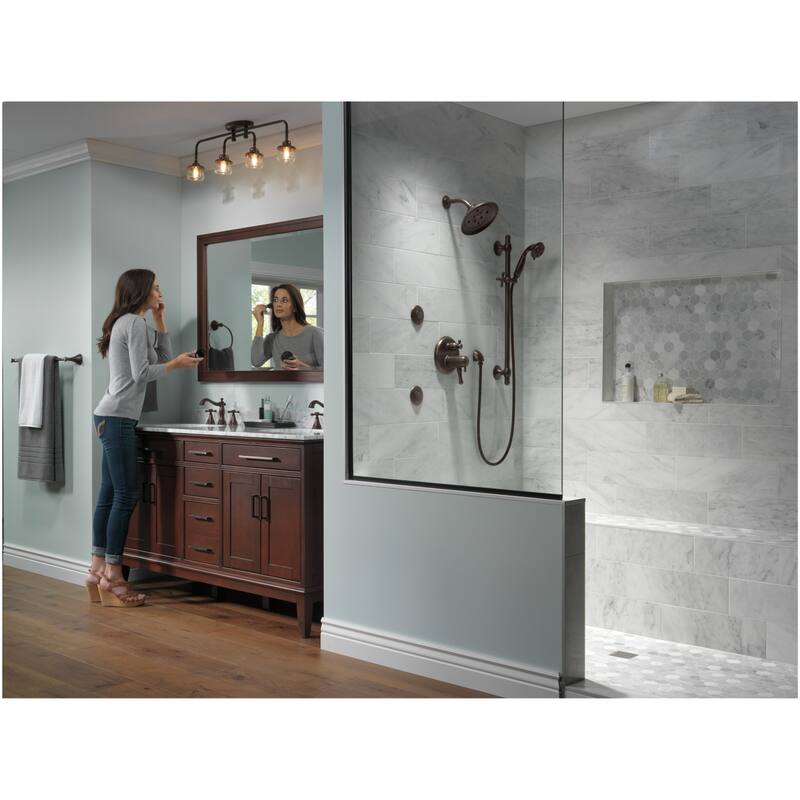 Delta Cassidy 17T Series Thermostatic Valve Trim with Integrated