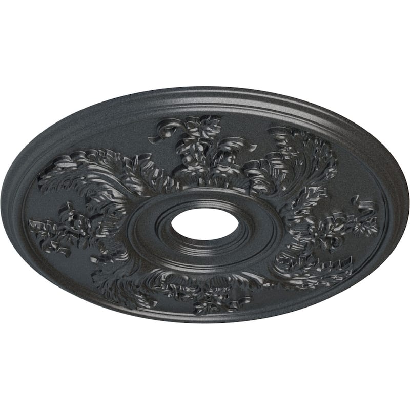 23 5/8"OD x 4 5/8"ID x 1 7/8"P Acanthus Twist Ceiling Medallion