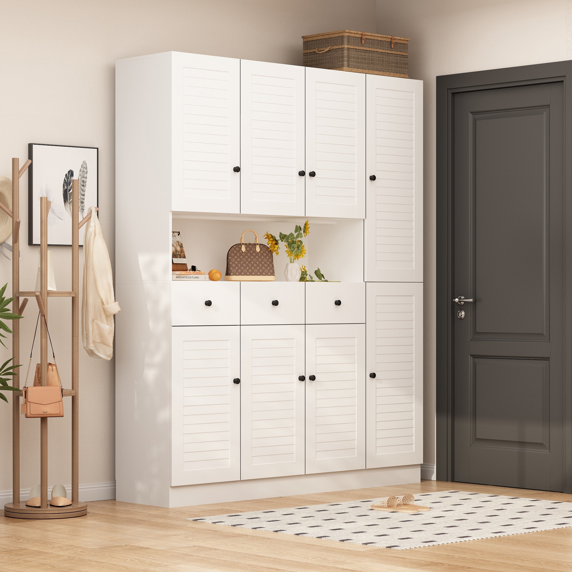 Buffet shoe deals cabinet