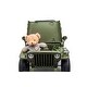 preview thumbnail 7 of 6, 12V Ride on Kids Electric Car with LED Light and Remote Control, Green
