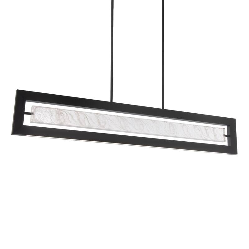 Equilibrium 48in LED Linear Pendant with Adjustable Centerpiece 3000K