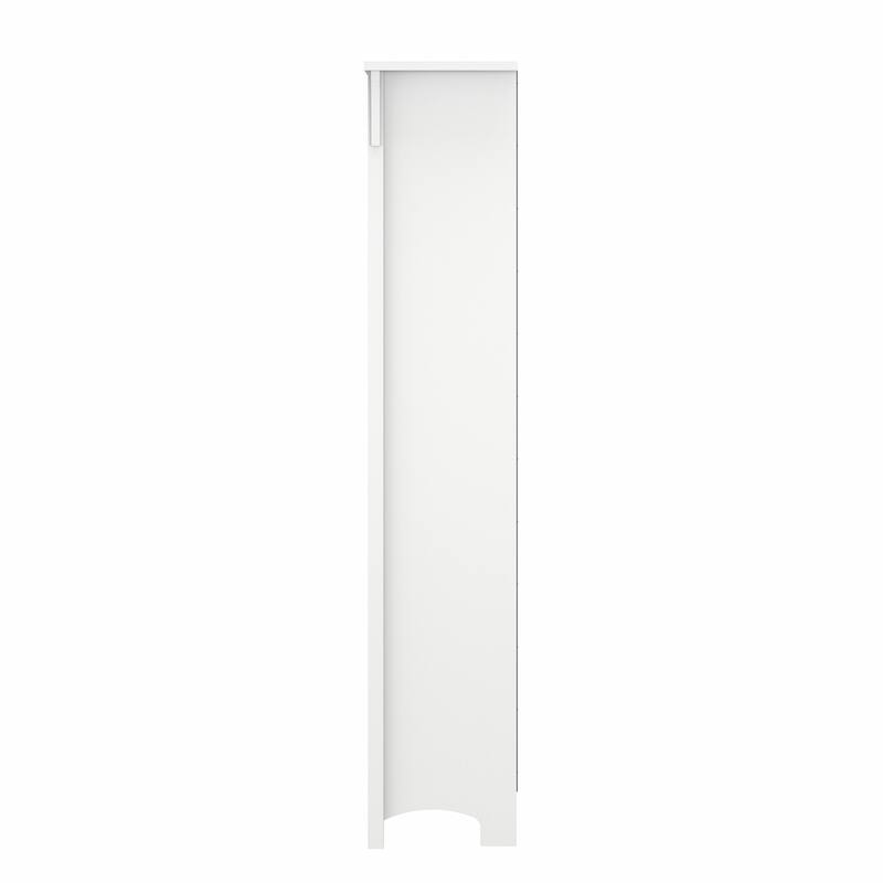 Bush Furniture Salinas Tall 5 Shelf Bookcase with Adjustable Shelves