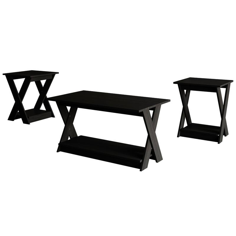 Clayfell Emporia 3 Piece Coffee Table Set