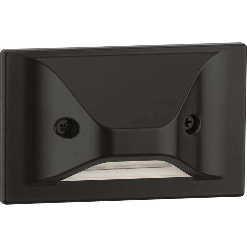 LED Indoor Outdoor Antique Bronze Integrated LED Wall or Step Light - 3.025 in x 2.375 in x 4.875 in - 3.025 in x 2.375 in x 4.875 in