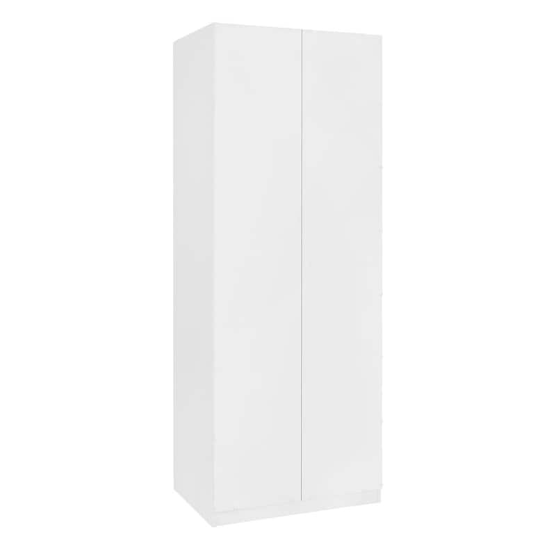 Manhattan Comfort Lee Modern Freestanding 3-Piece Module Wardrobe Closet Armoire