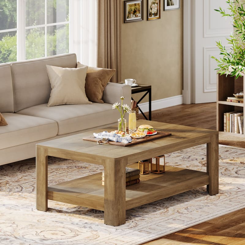 47.24" Rectangle Coffee Table for Living Room