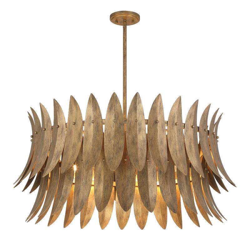 Savoy House 7-9056-8 Sanctuary 8 Light 35" Wide Abstract Chandelier