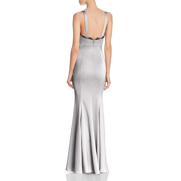 fame and partners satin dress