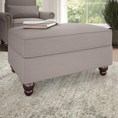 Bush Furniture Coventry Large Upholstered Storage Ottoman