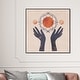 preview thumbnail 30 of 62, Alchemy, Boho Sun and Moons Modern Blue Canvas Wall Art Print for Bedroom