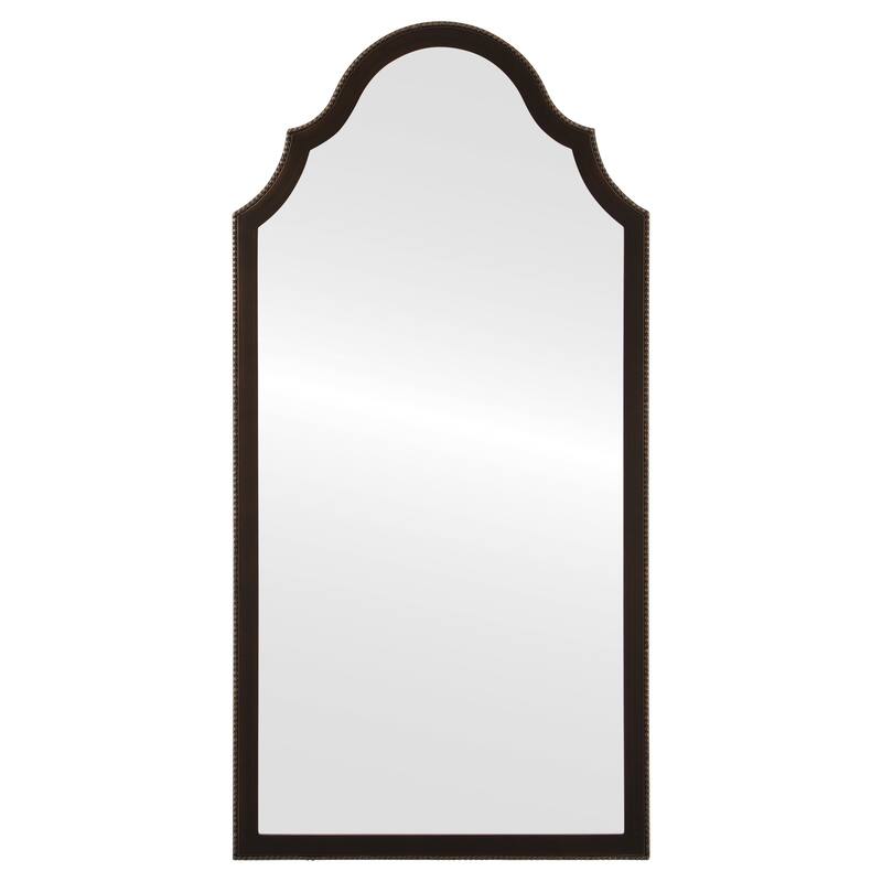 Van Buren Framed Full Length Mirror - Peaks Cathedral - 23.4x47.4 - Rubbed Bronze