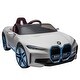 preview thumbnail 35 of 34, BMW I4 Licensed Kids Ride-On Car: 12V with Parent Remote and LED Lights