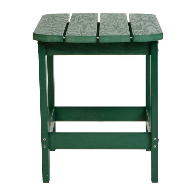 All-Weather Poly Resin Adirondack Side Table - Patio Table