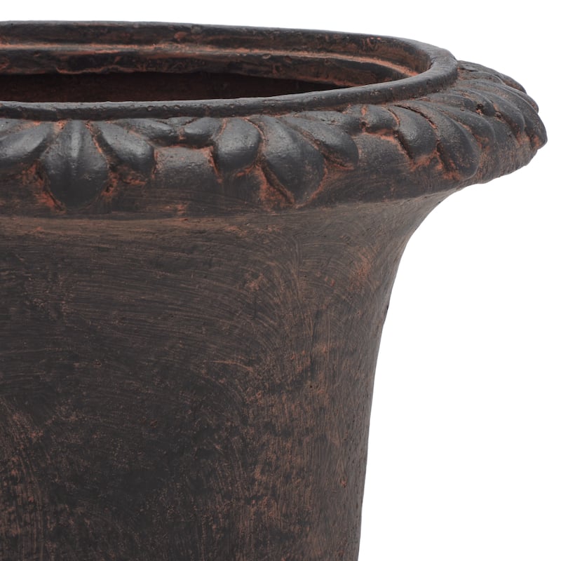 SAFAVIEH Outdoor Fatlina Planter - 14" W x 14" D x 20" H - 14"W x 14"D x 20"H