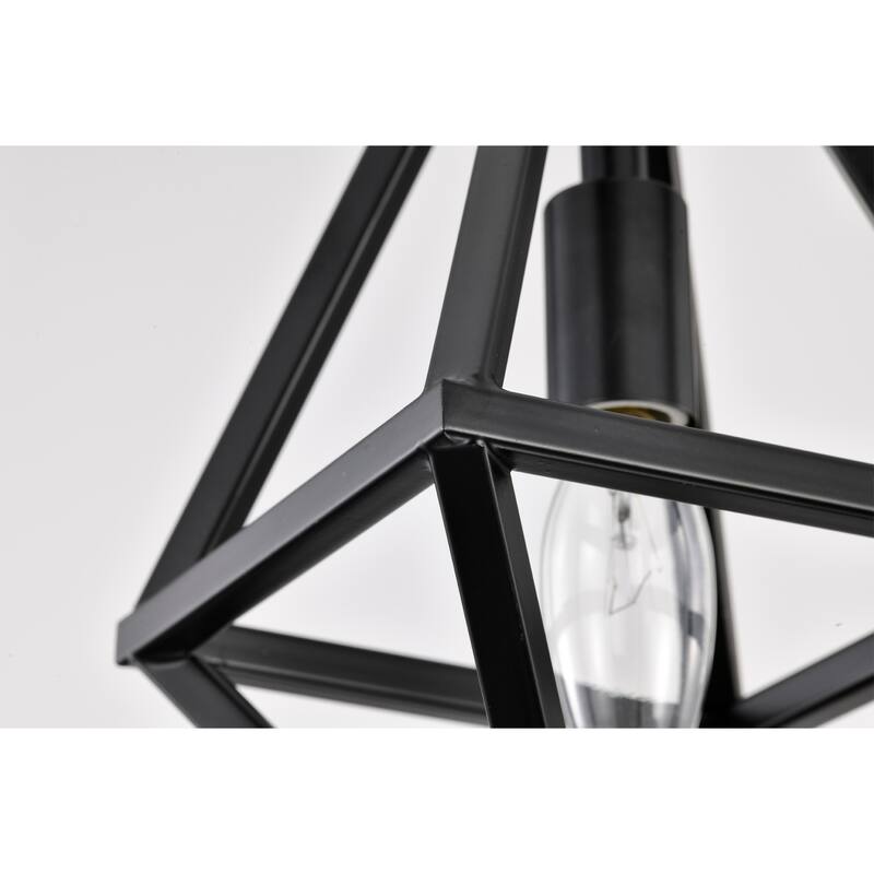 Tomo 8 Inch Matte Black Single Light Pendant
